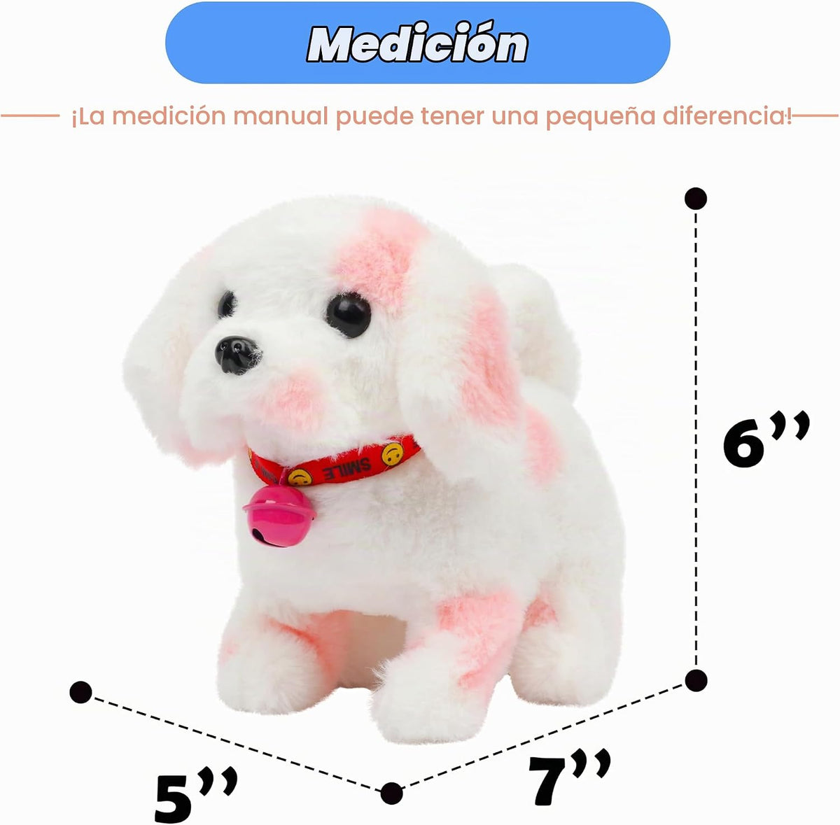 Hopearl - Juguete electrónico interactivo de peluche, regalos de pe...