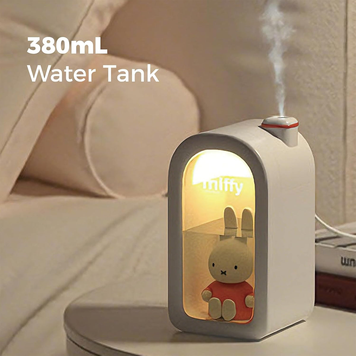 Mipow X Miffy Humidificador de niebla fría \u2013 Humidificador ult...