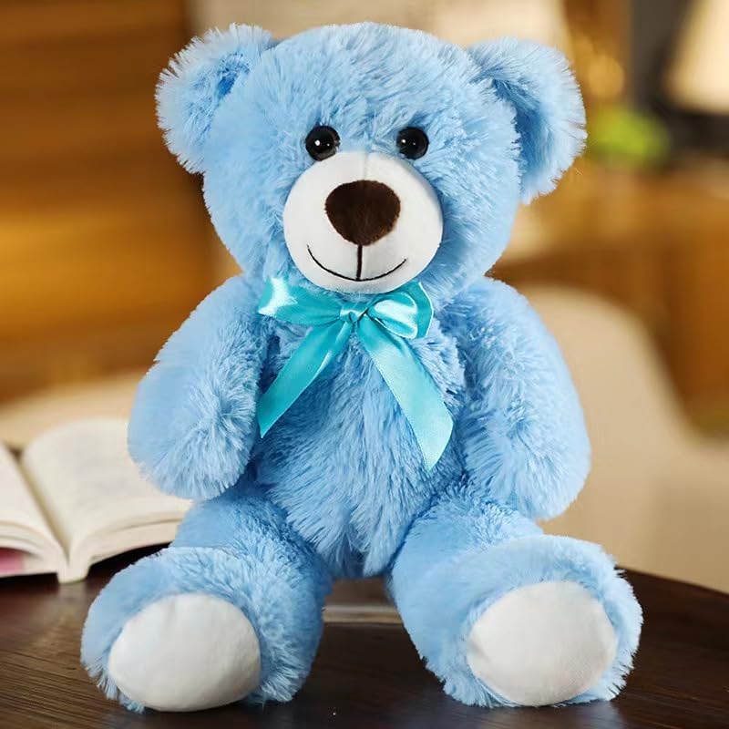Hgplvxj Oso de peluche de 13 pulgadas, juguete de peluche de cumple...