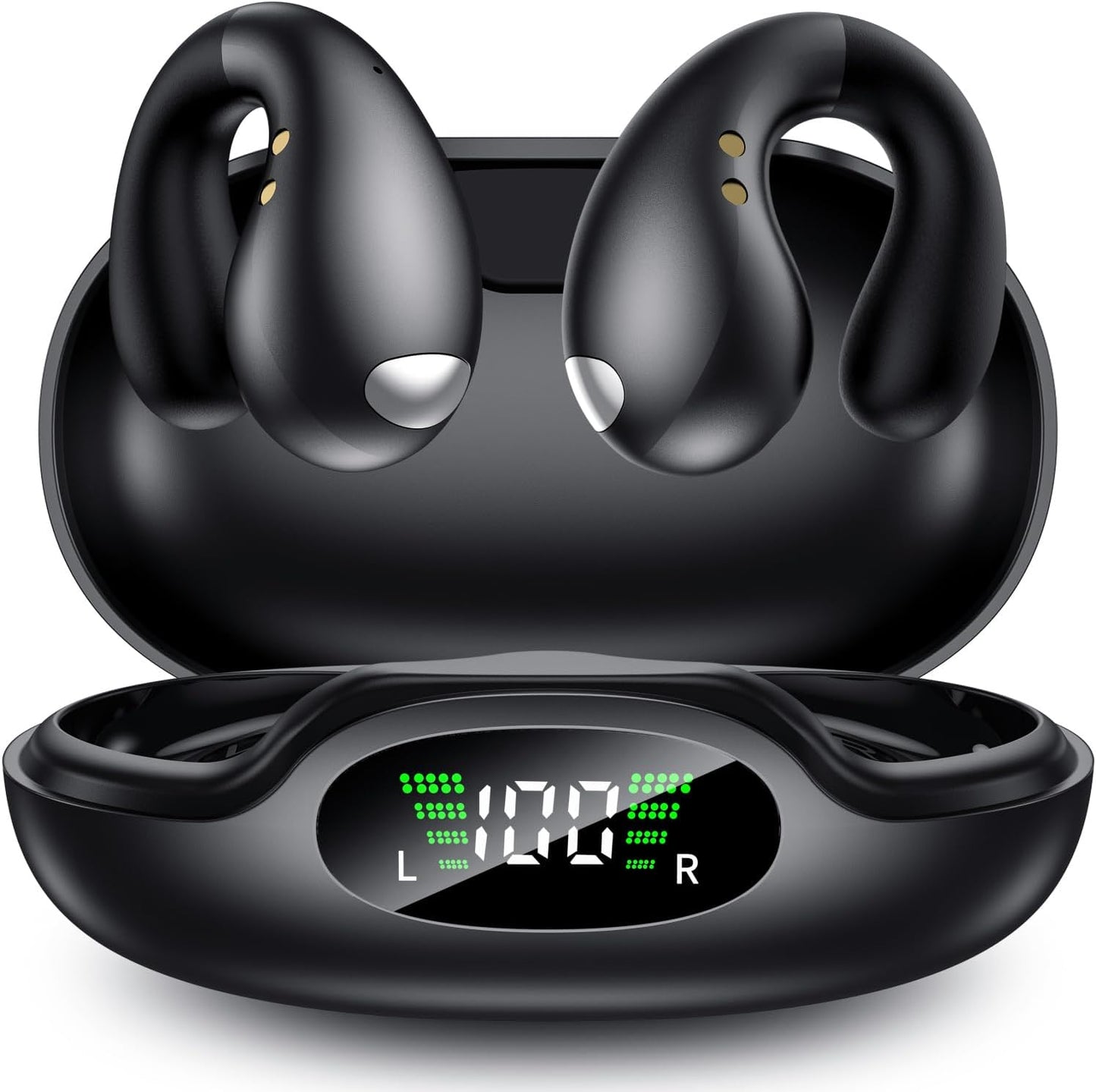 Boytond Auriculares ultra abiertos: cómodos auriculares de conducci...