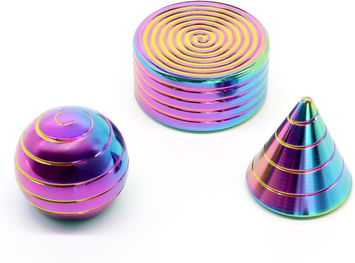 Juguetes de escritorio giratorios cinéticos, fidgets para ansiedad...