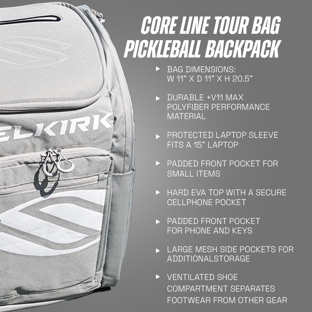 Selkirk Sport Core Line Mochila de día | Pequeña bolsa de picklebal...