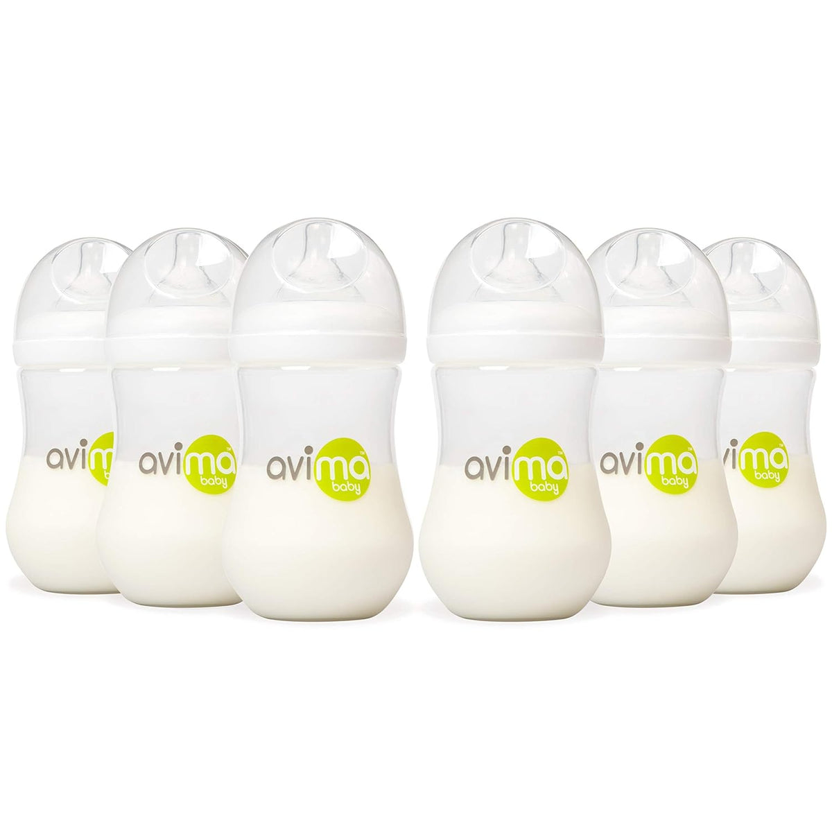 Avima Biberones anticólicos para bebés de 9 onzas para bebés amaman...