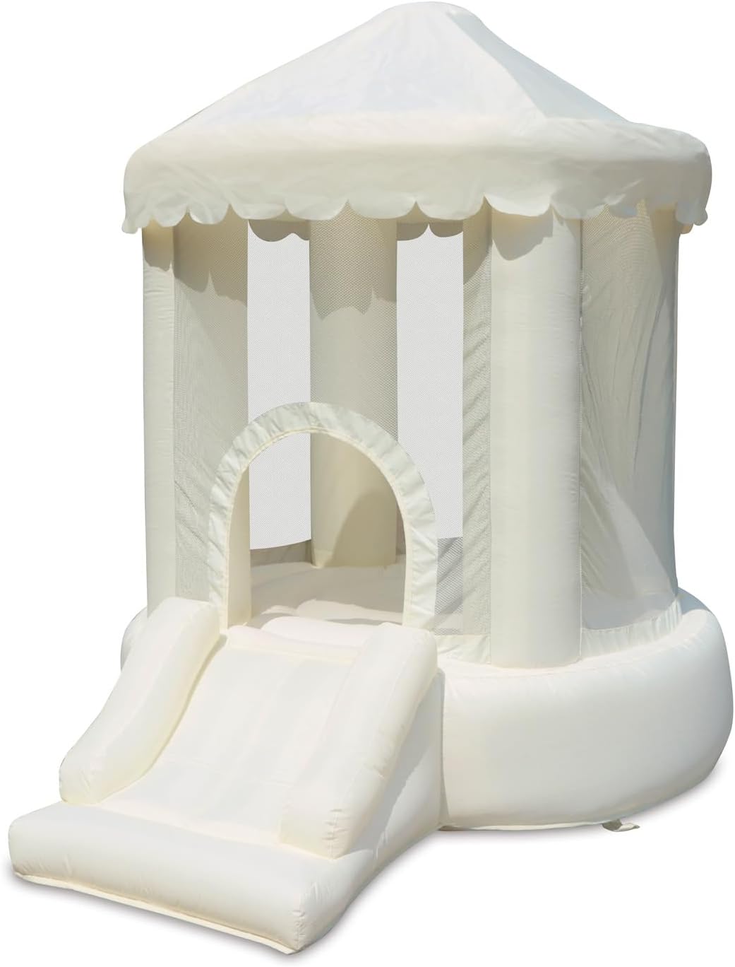 Bounceland Mini tienda de campaña Creamsicle Bounce House, 7.7 pies...