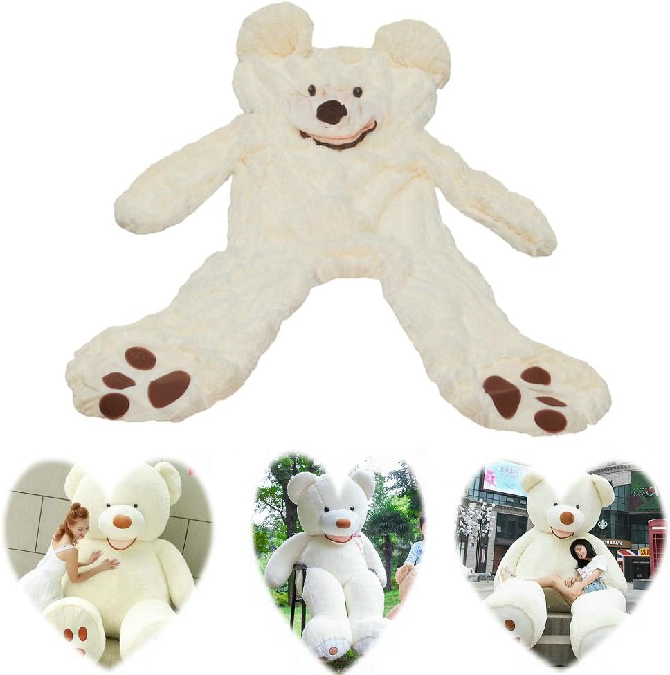 Funda exterior de oso de peluche súper gigante de 4.9 ft, diseño de...