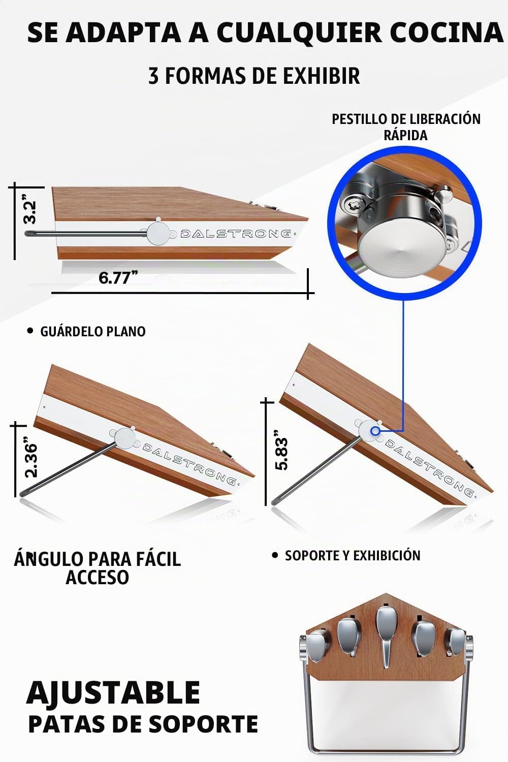 DALSTRONG Juego de bloques de cuchillos \u2013 5 piezas \u2013 Seri...