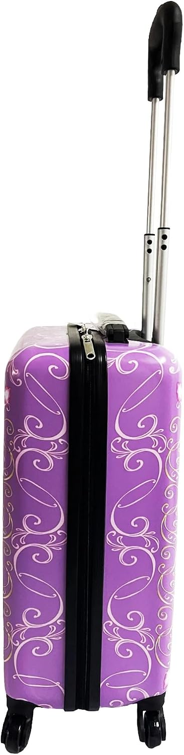 Disney Maleta rígida para niños, con ruedas, de mano, Princesa), Di...