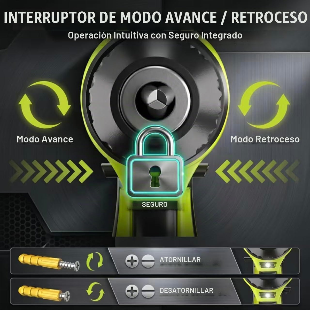 TIKEOL Juego de taladro inalámbrico de 12 V con batería y cargador,...