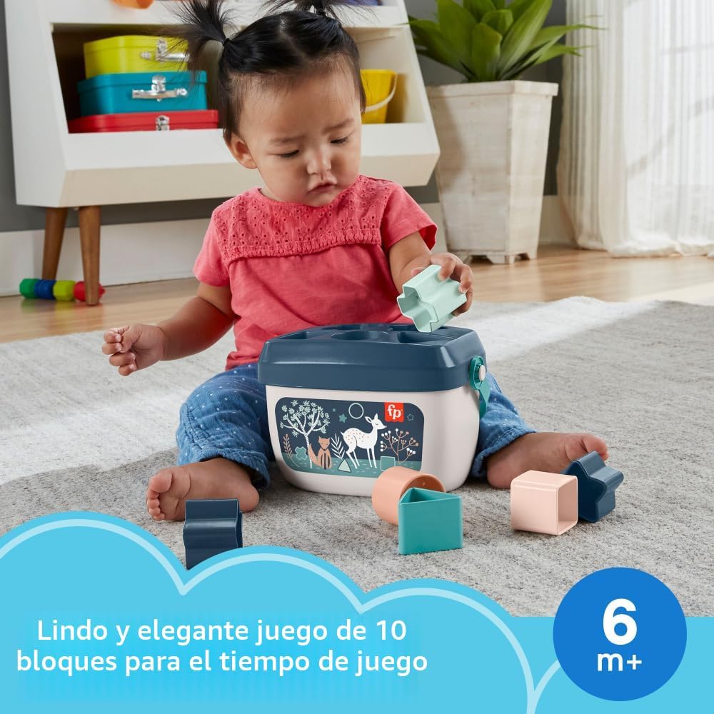 Fisher-Price Baby's First BlocksJuego de juguetes, Navy Fawn | Jugu...