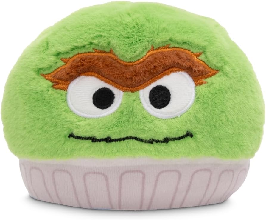 TeeTurtle Peluche reversible Grumpy Bear y Oscar The Grouch Care Be...