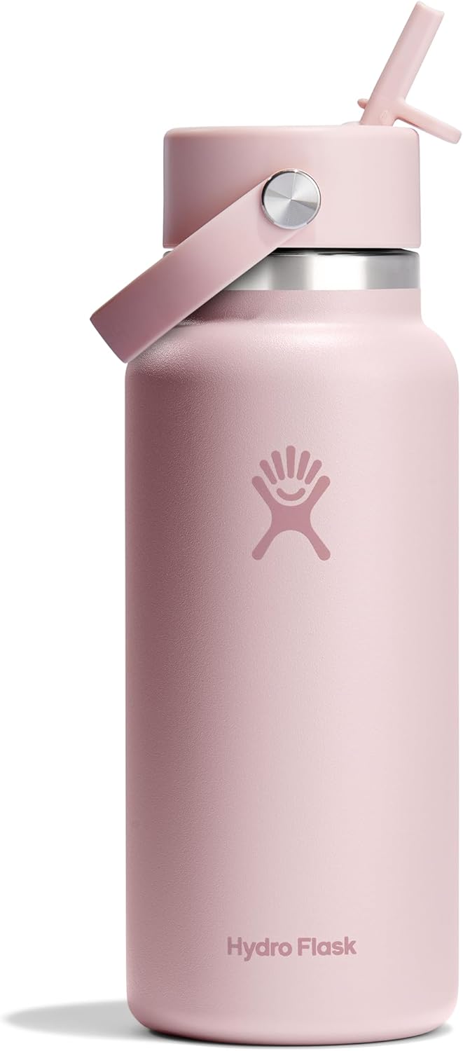 Botella de agua Hydro Flask - De acero inoxidable aislada - Tapa co...