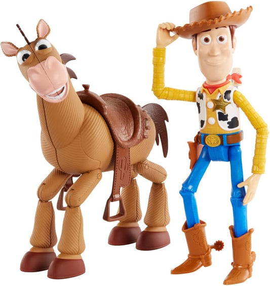 Toy Story 4Paquete de Pixar Woody y Bullseye de Disney Pixar, escal...