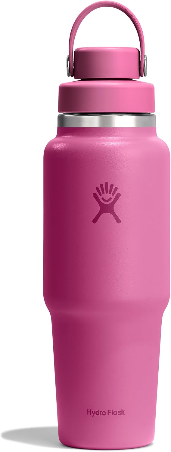 Hydro Flask Botella de viaje Surf de boca ancha con tapa Flex para...