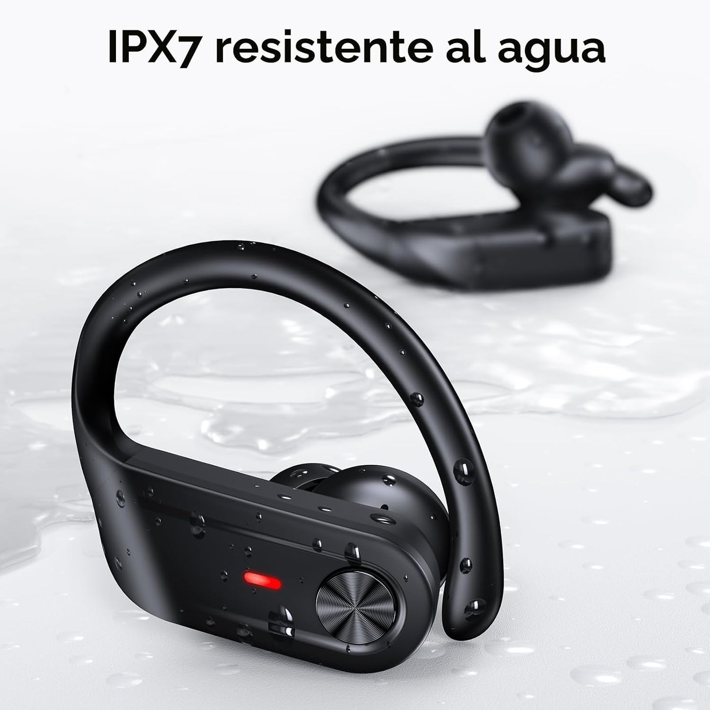 TAGRY Auriculares inalámbricos híbridos con cancelación activa de r...