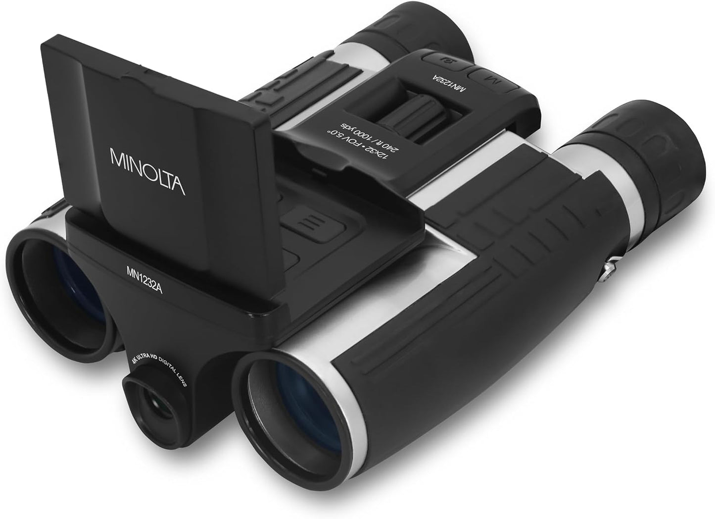 Minolta binoculares digitales 12x32 - Cámara de video 4K UHD, foto...