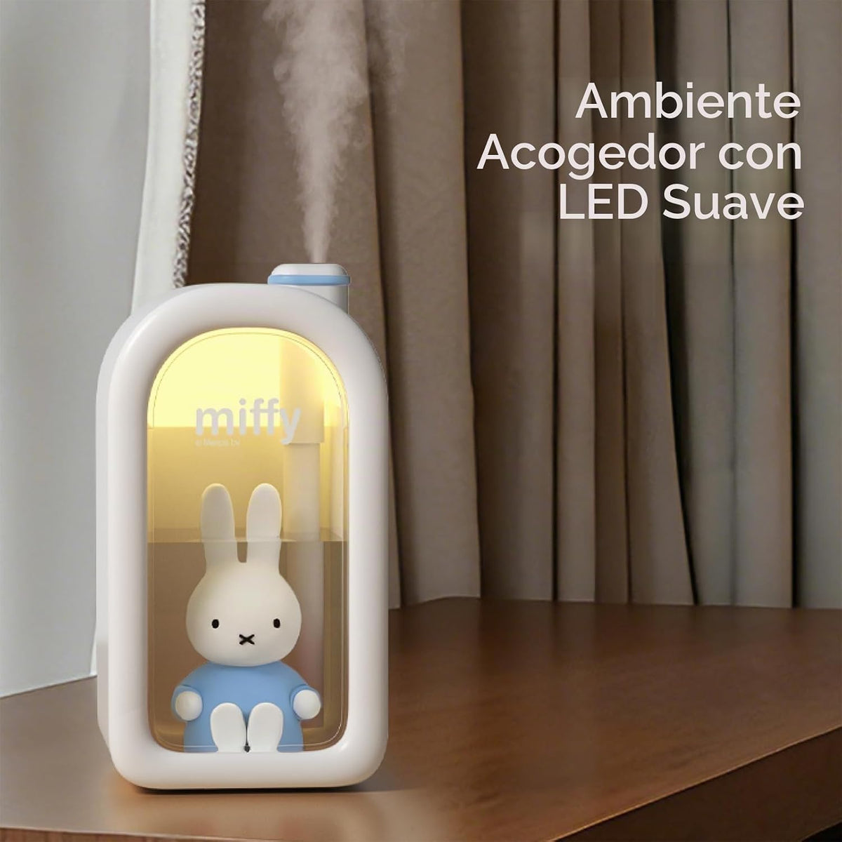 Mipow X Miffy Humidificador de niebla fría \u2013 Humidificador ult...