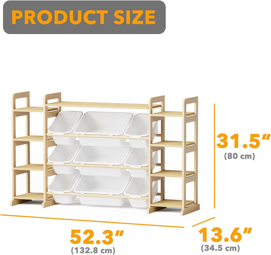 SpaceAid Organizador Grande de Almacenamiento de Juguetes 9 Estante...