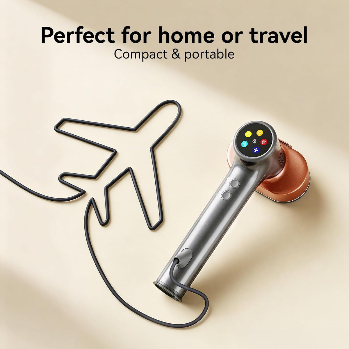 Vaporizador al vacío para ropa, ropa de viaje para tela y plancha d...