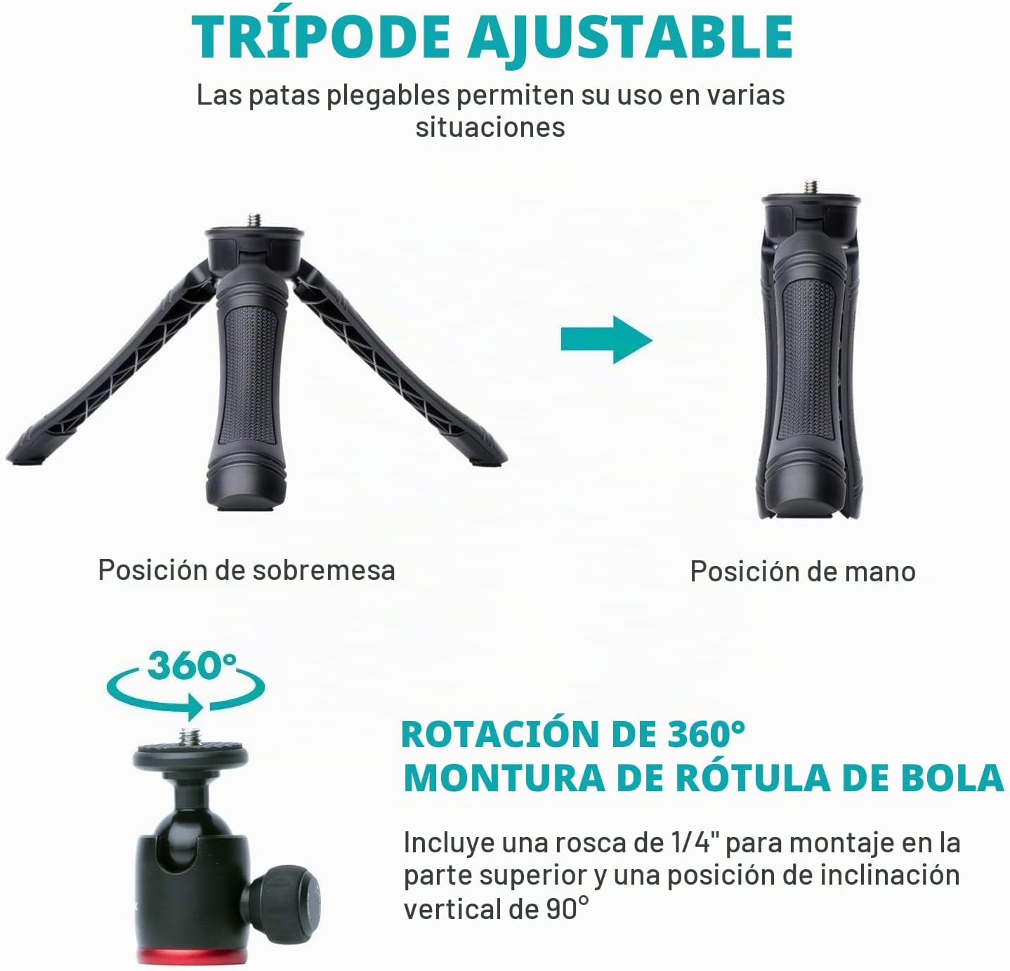 Kit de vlogging Movo iVlogger para iPhone - Compatible con Lightnin...