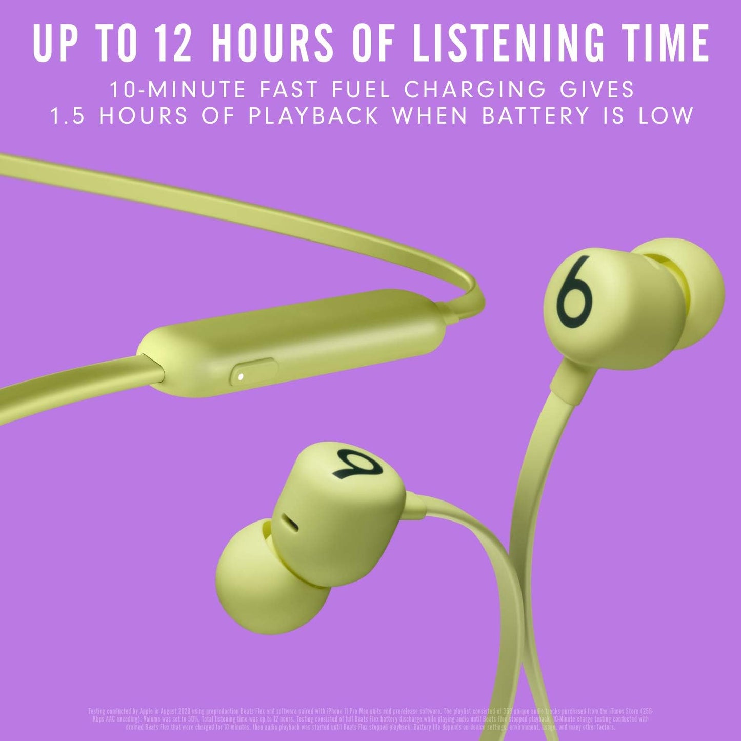 Beats Flex - Auriculares inalámbricos Apple W1, auriculares magnéti...