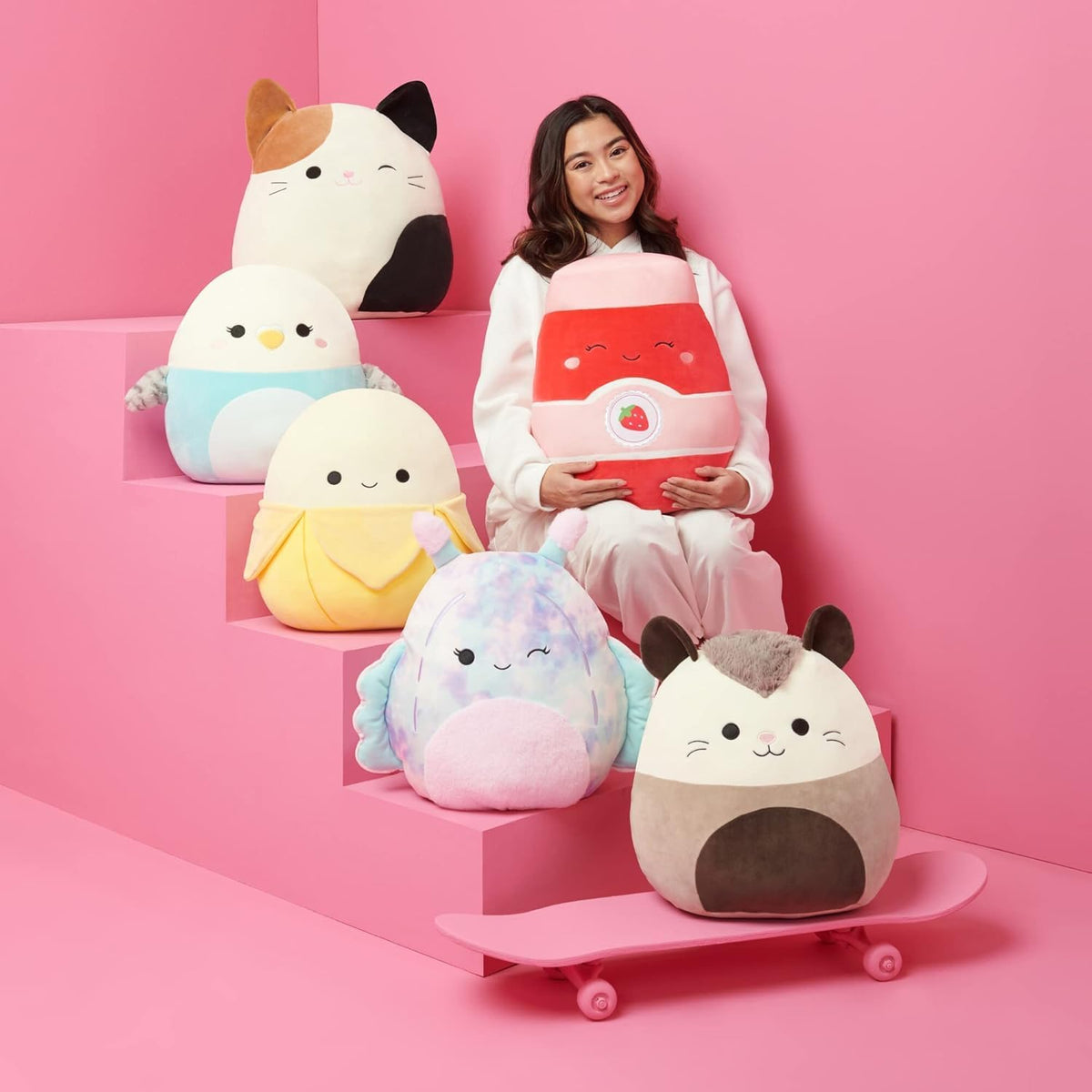 Squishmallows Remy original de Disney Pixar de 8 pulgadas, peluche...