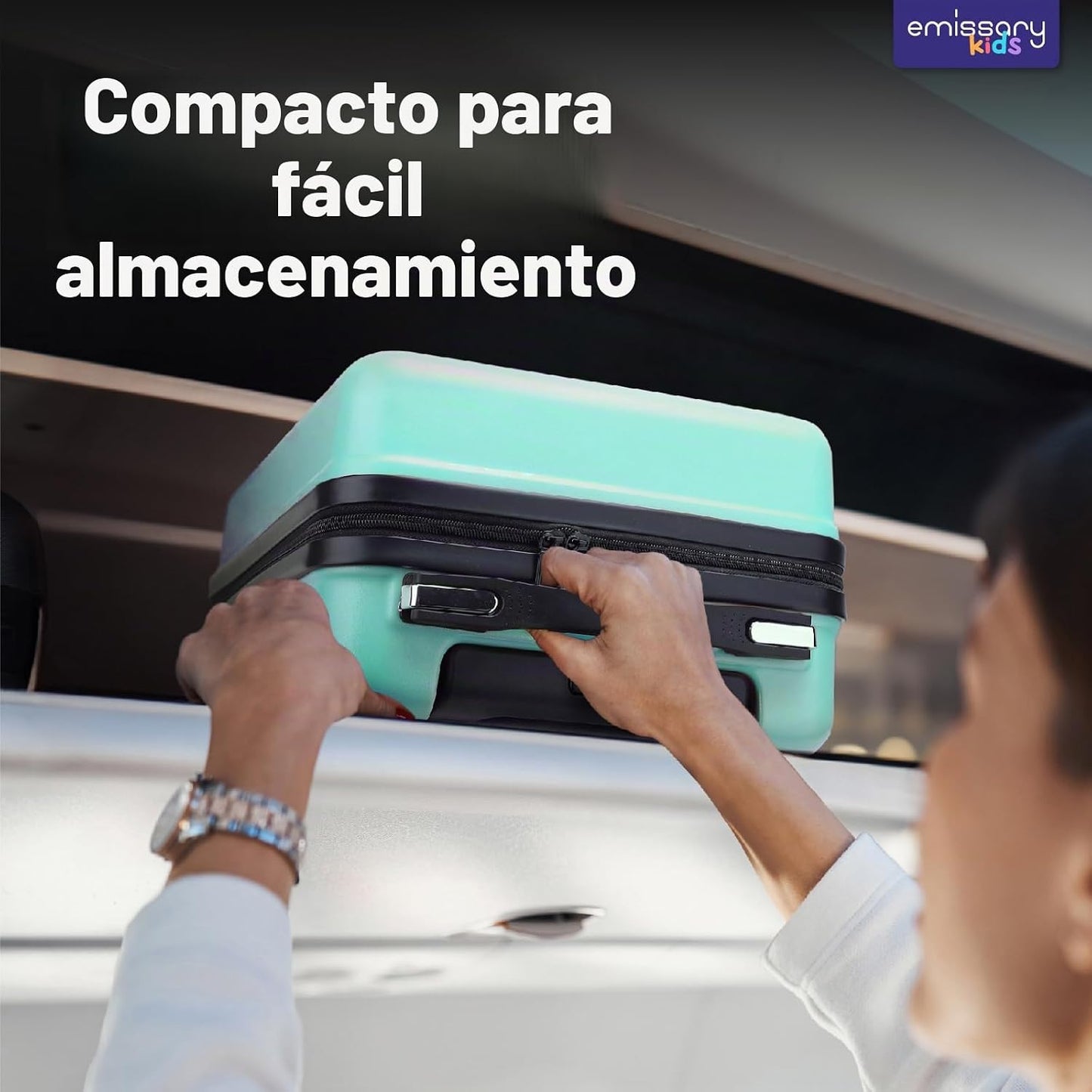 emissary Juego de equipaje para niños - Maletas de mano con ruedas...