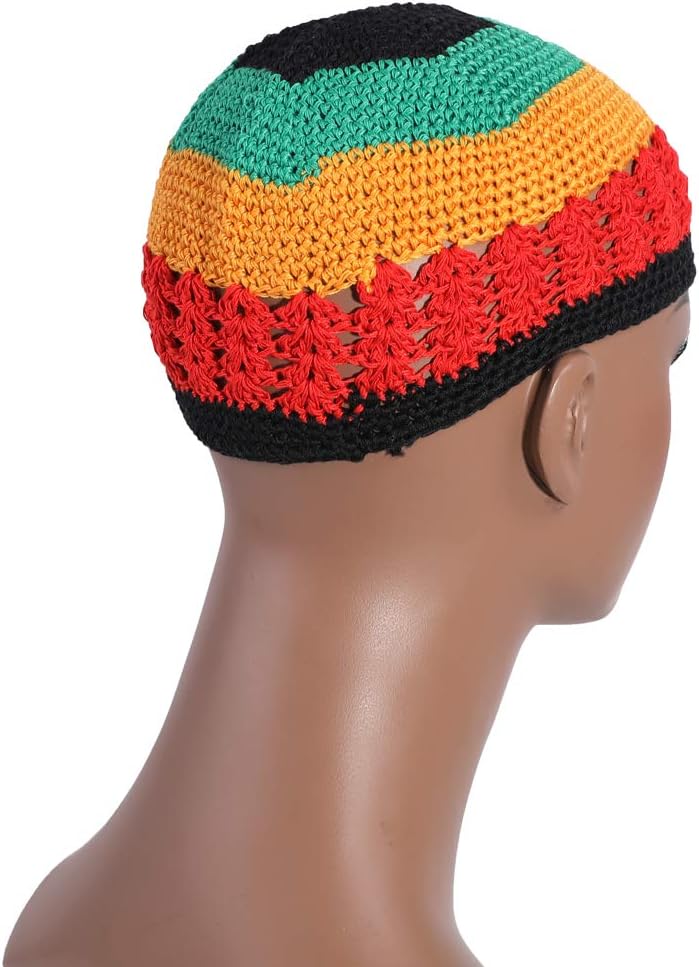 Gorros unisex de algodón de primera calidad para tejer calavera, go...