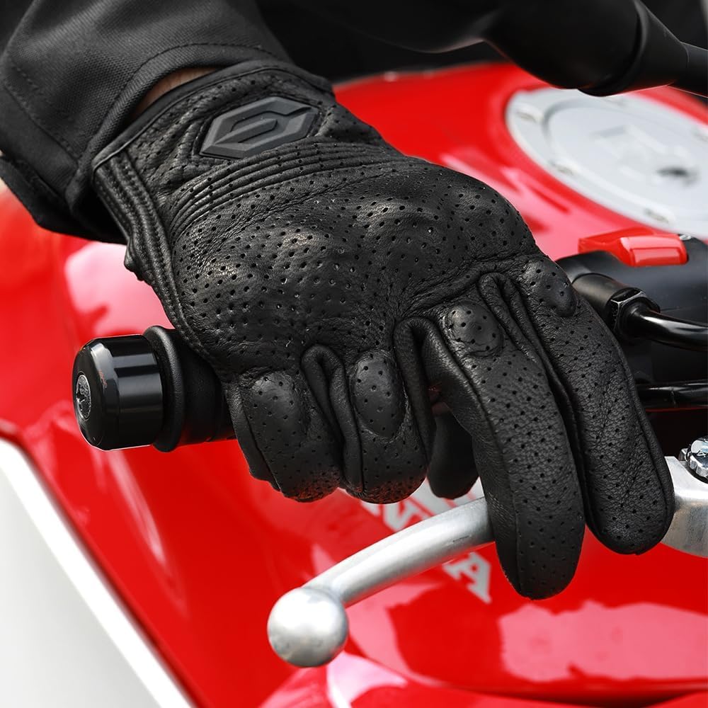 Guantes de motocicleta para hombre, protección para pantalla táctil...