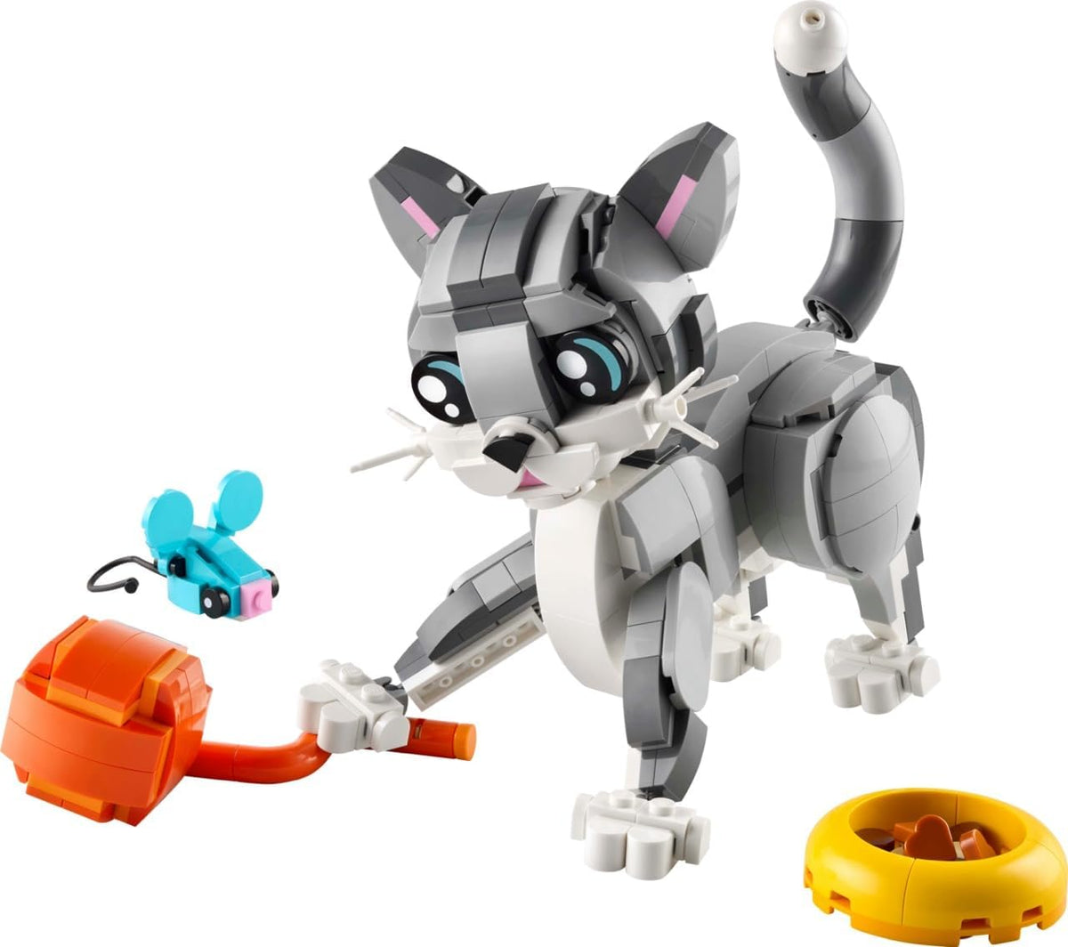 LEGO Creator 3 en 1 Juguete de Gato Juguetón - Juguete de Construcc...