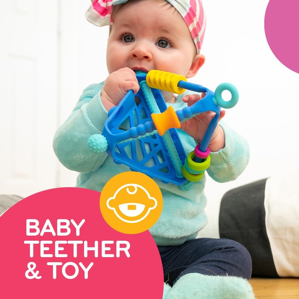 Mobi Wigloo - Juguete de actividades sensoriales para niños pequeño...