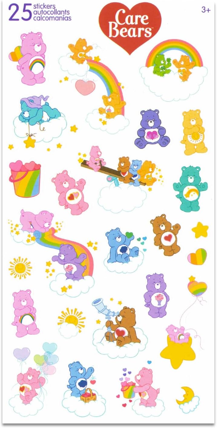Care Bears Juego de 3 piezas con peluches de 8 pulgadas con animale...