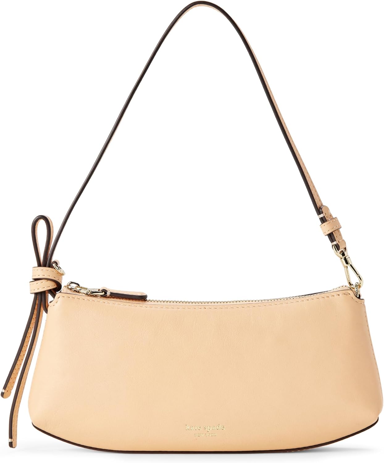 Kate Spade New York - Pochette de piel de guijarro con bucle para m...