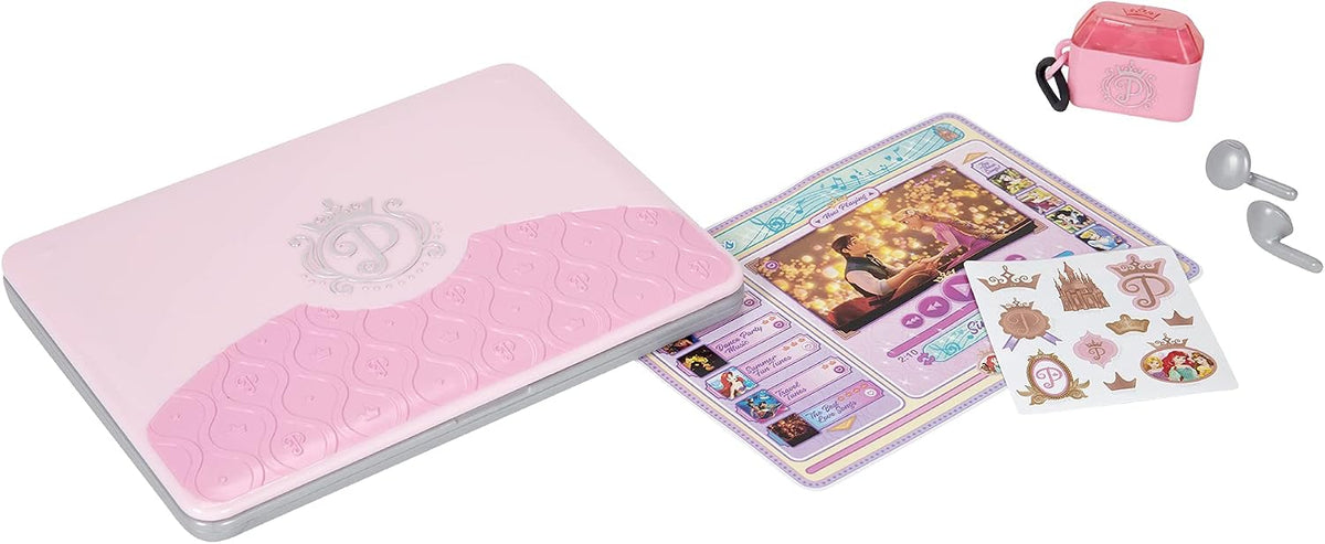 Colección de estilo de princesas de Disney Laptop de juguete con fr...