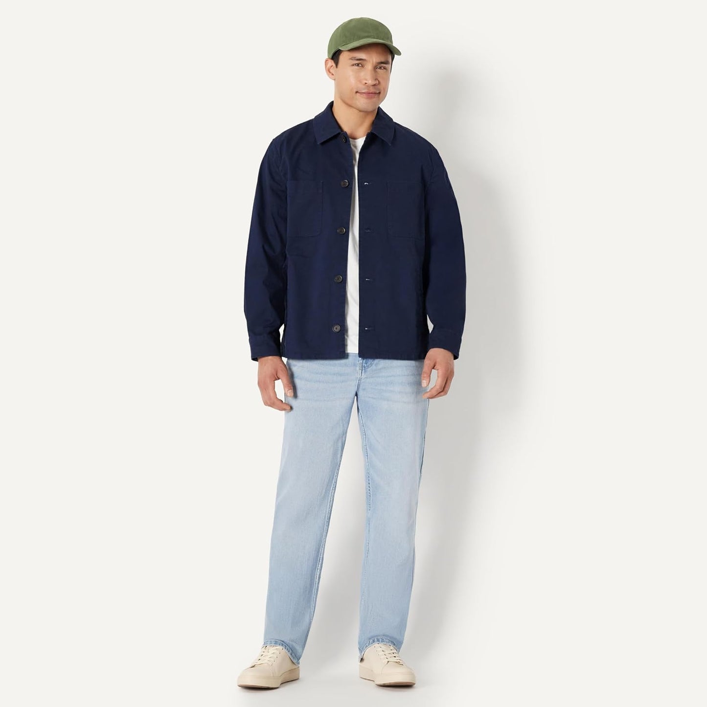 Amazon Essentials Gorra de béisbol de algodón lavado para hombre