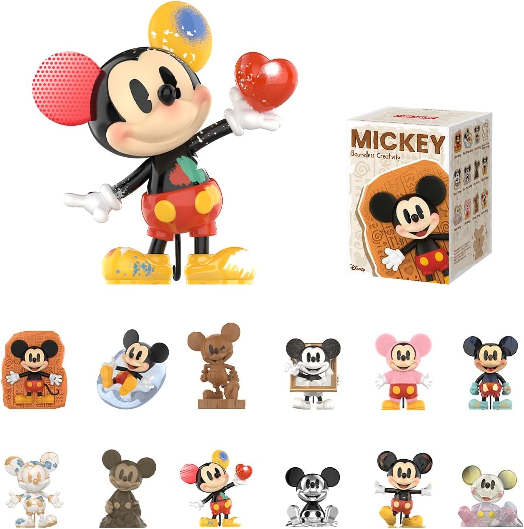 POP MART Disney Mickey Boundless Creativity Series - Figuras de caj...