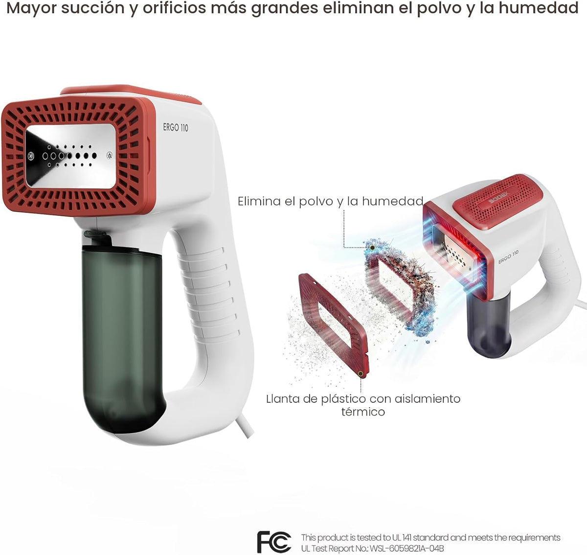 Vaporizador de vacío de mano para la ropa, vaporizador portátil de...