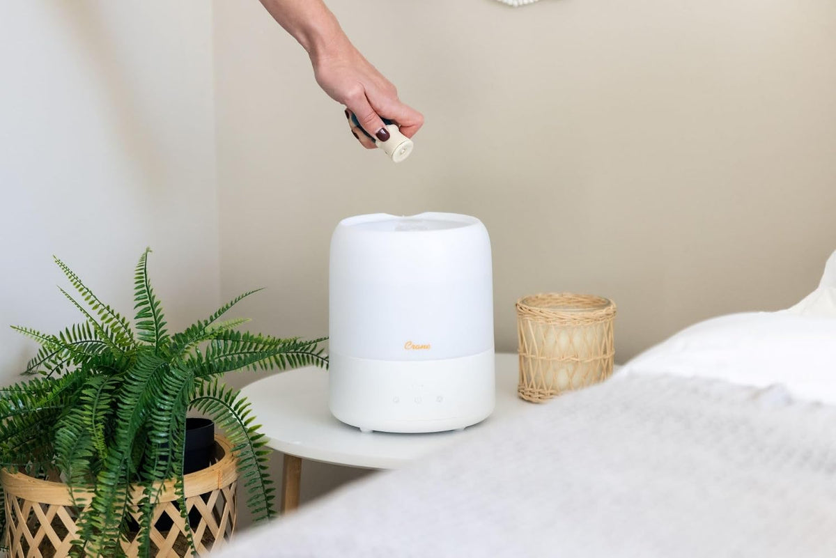 Crane Top Fill - Mini humidificador para dormitorio y guardería, di...