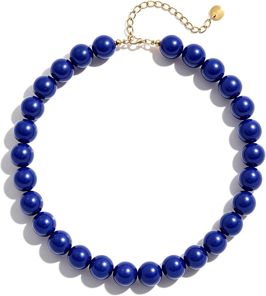 Lsljilidzsw Collar de cuentas gruesas para mujer, 0.631 pulgadas, c...