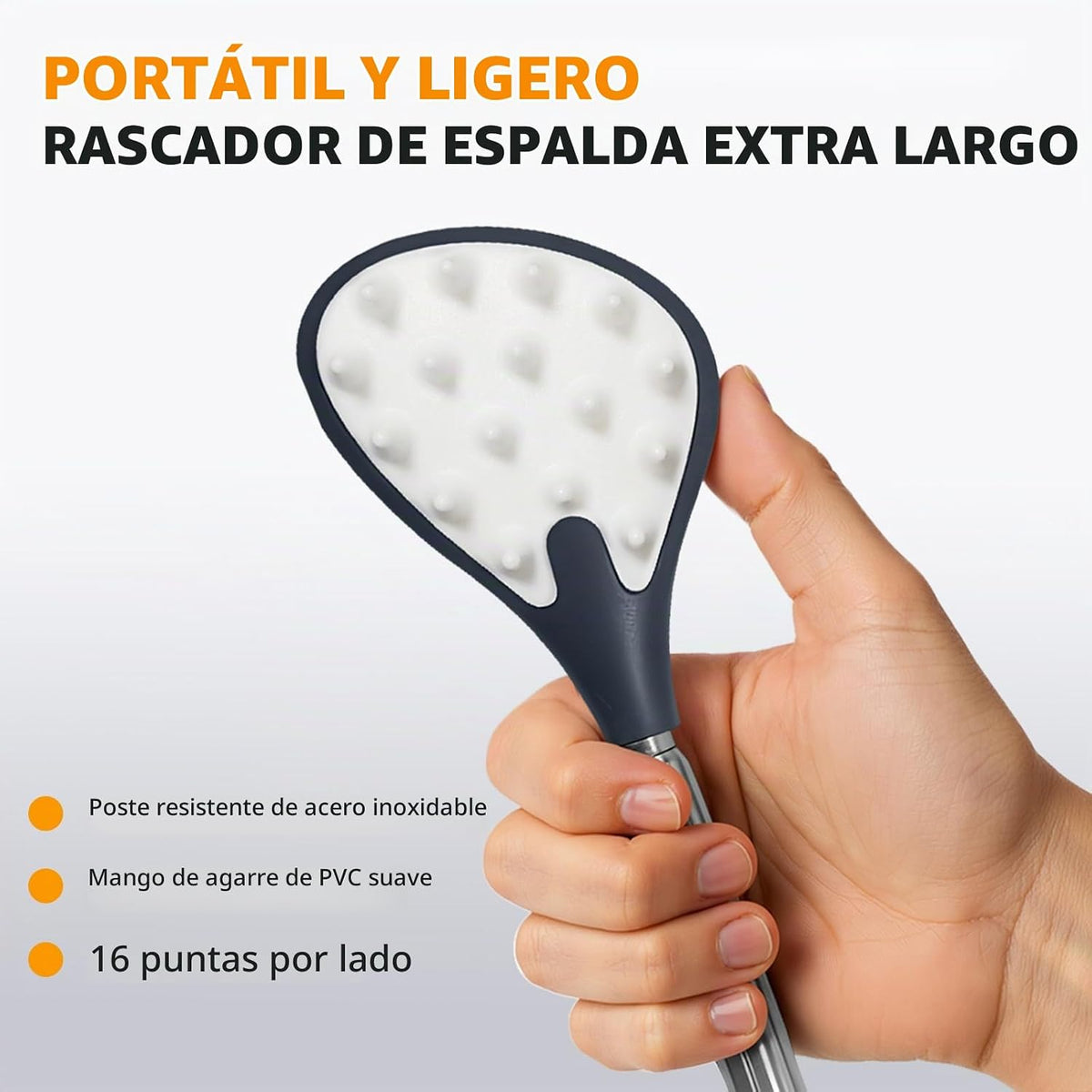 iunxkmi Rascador de espalda para adultos | Alivia la picazón en la...