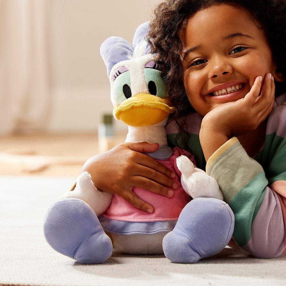 Disney Store - Peluche oficial de La Pata Daisy, de felpa suave med...