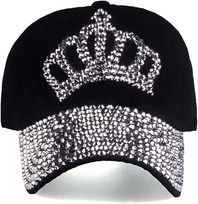 Gudessly Bling - Gorra de béisbol para mujer, diseño de flores, con...