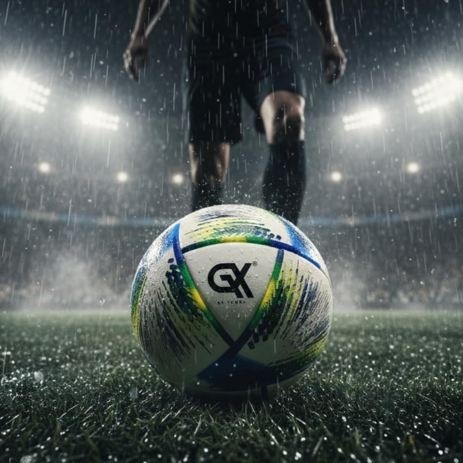 GX TOUR+ Balón de fútbol de poliuretano termoadherido tamaño 5 \u20...