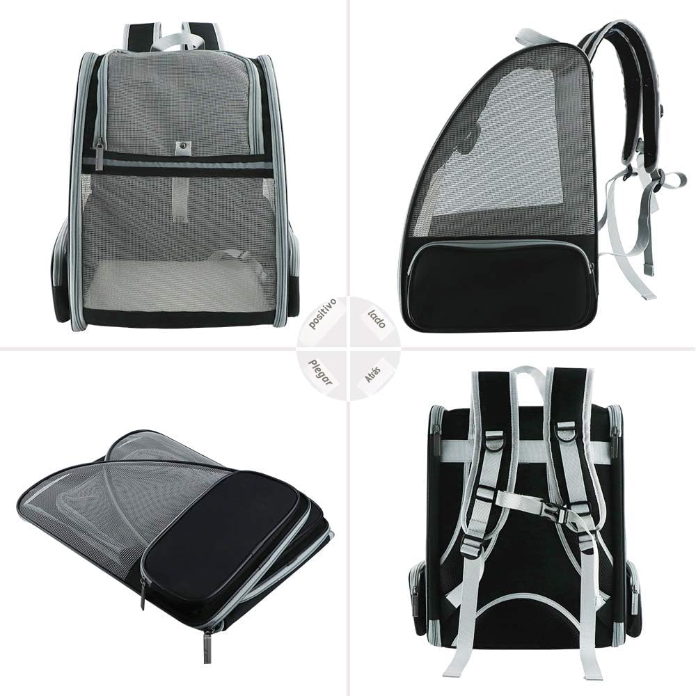 Texsens - Mochila para transporte de mascotas, con un innovador sis...