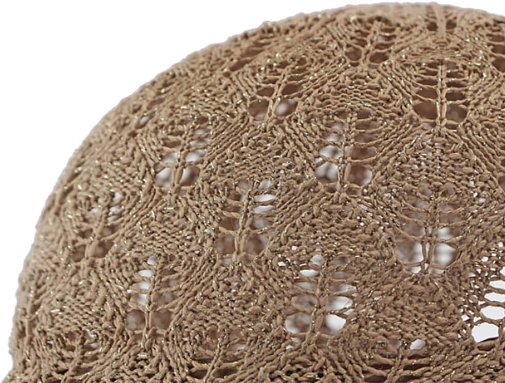 FASHIXD Gorra de béisbol de malla tejida para mujer, gorra de camio...