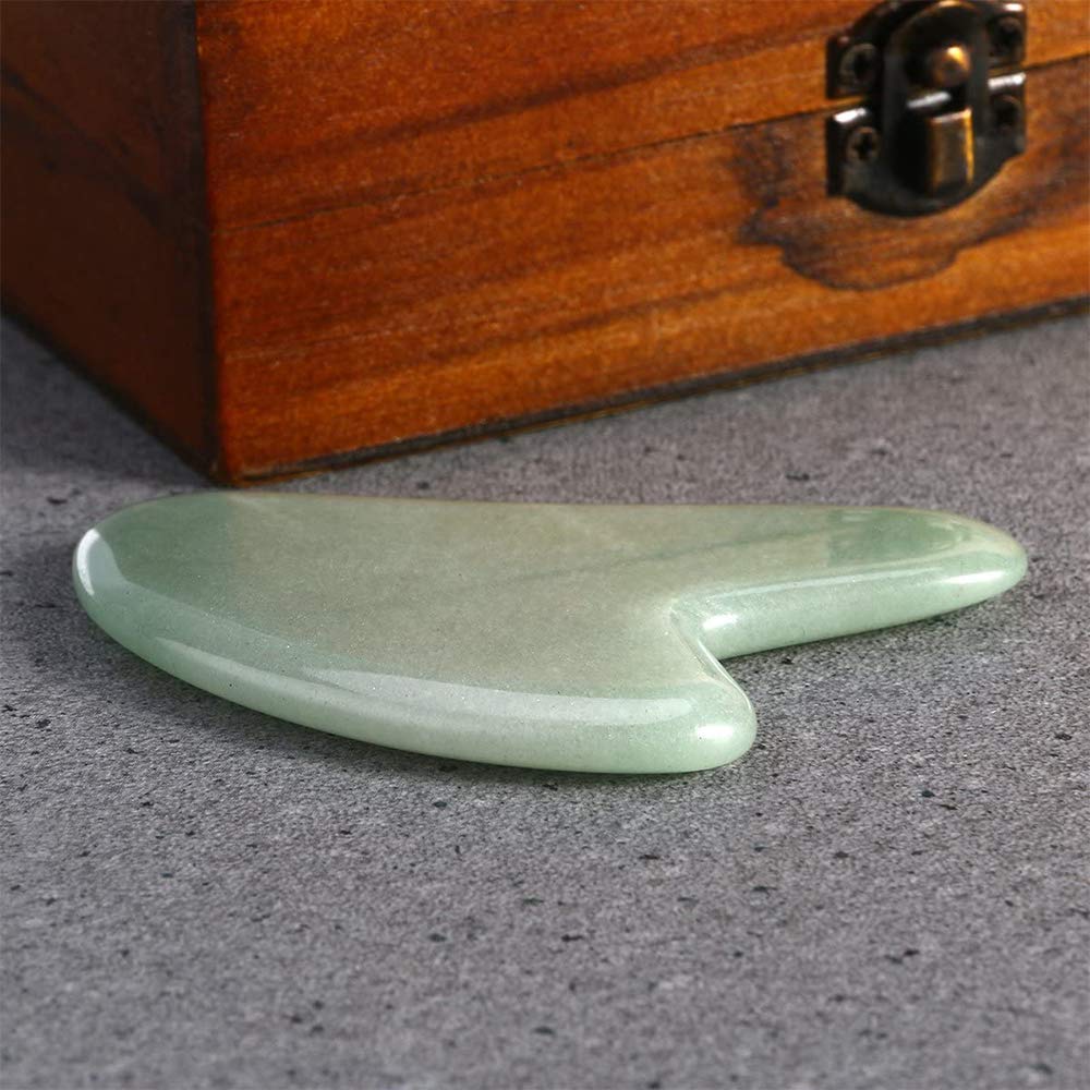 TOP SEWING Gua Sha - Herramientas faciales para masaje de mandíbula...