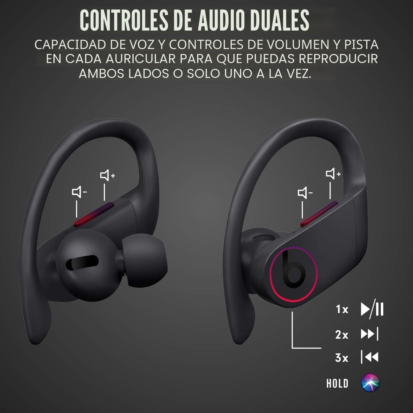 PowerBeats Pro - Auriculares Bluetooth totalmente inalámbricos y de...