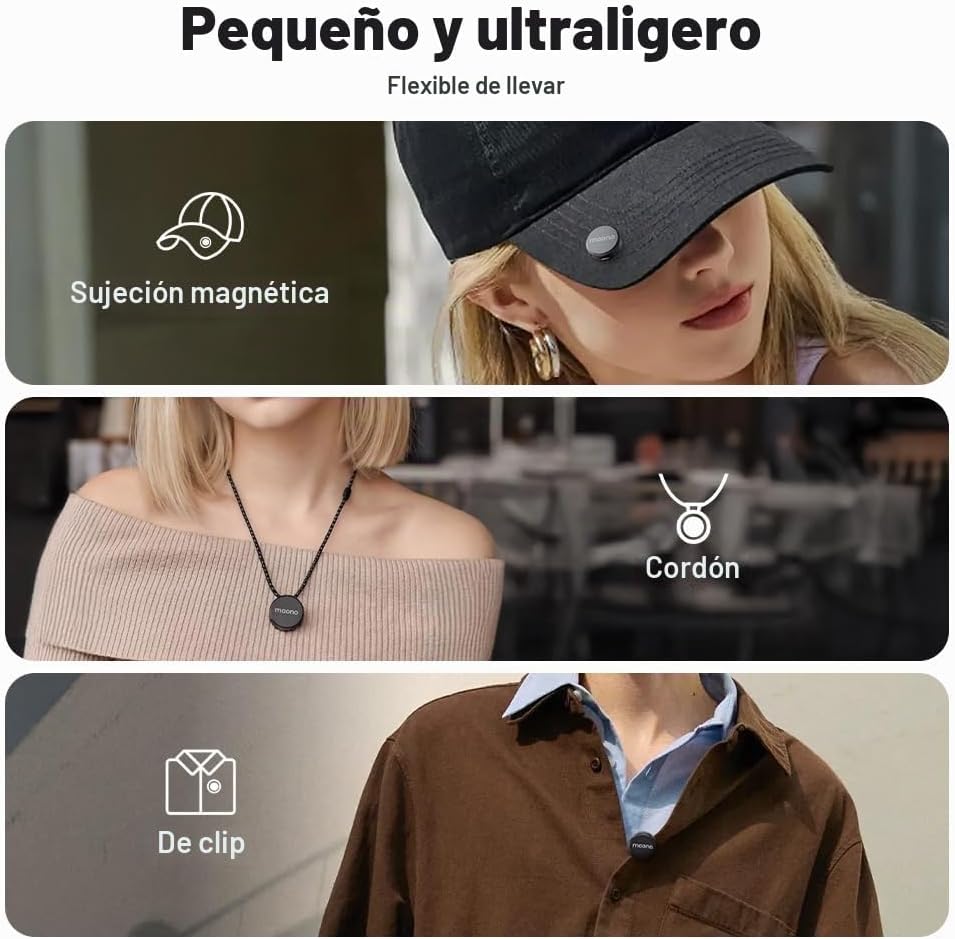 MAONO Micrófono Lavalier inalámbrico para cámara\/PC\/portátil\/tel...