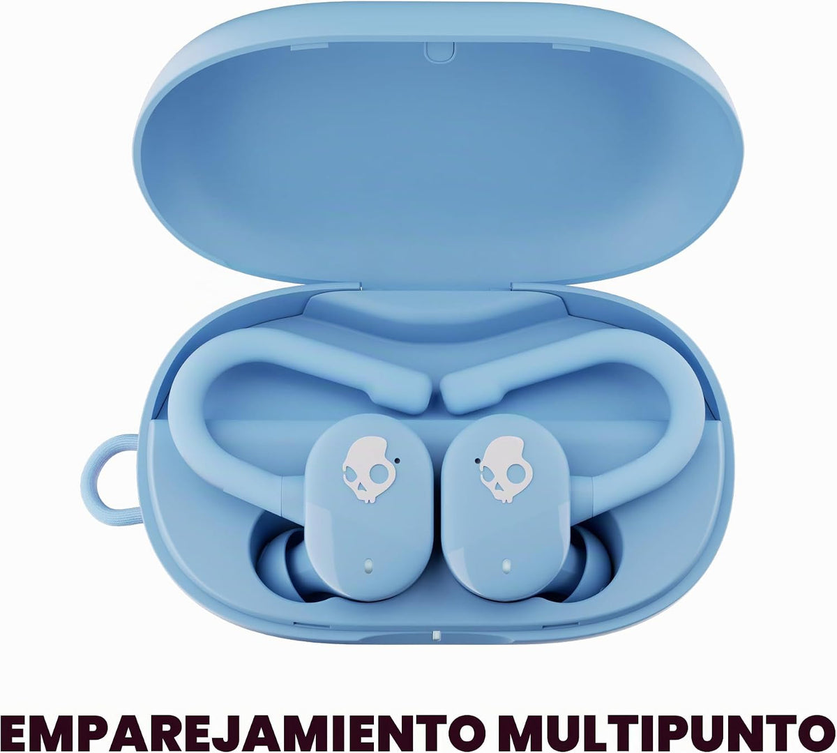Skullcandy Auriculares inalámbricos Push Play Active - Azul preppy...