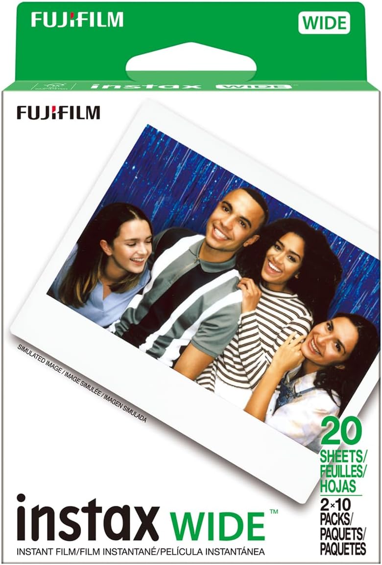 Fujifilm Instax Wide películas instantáneas para Fuji Instax Wide 2...