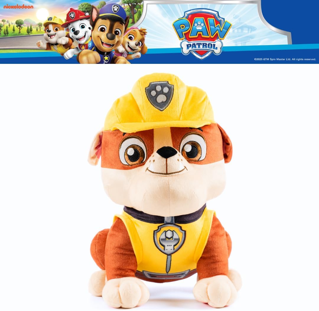 Franco Paw Patrol Rubble Construction Pup - Ropa de cama para niños...